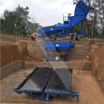 Planta de rentat d'or Equips de mineria d'or de la Xina JiangXi Well-tech Int...
